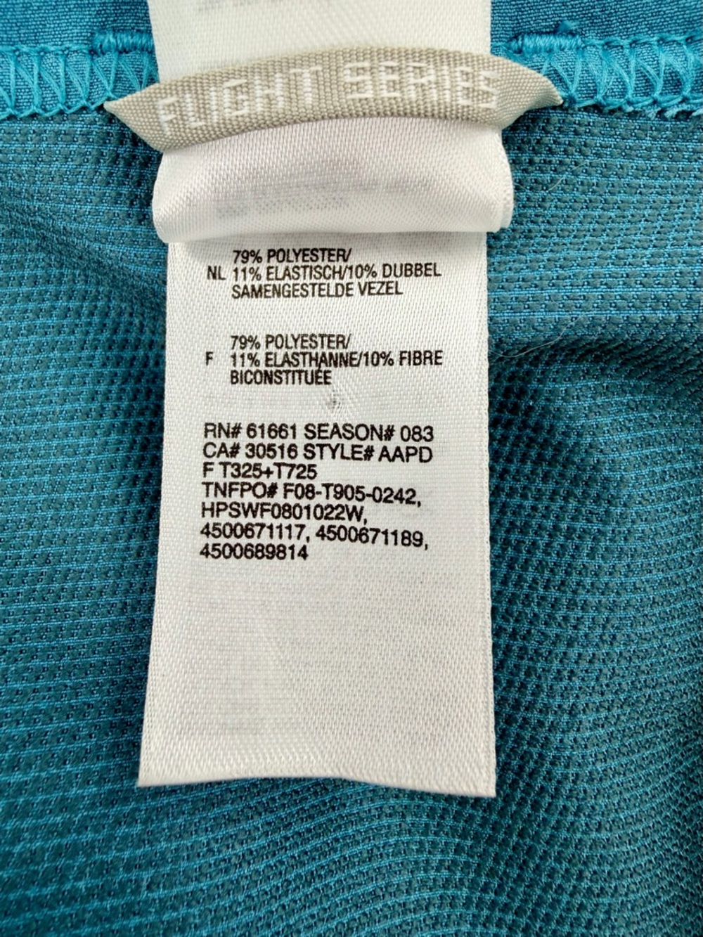 The North Face Flight Series Jacket Women XL Blue Full Zip Running Windbreaker - Picture 7 of 9